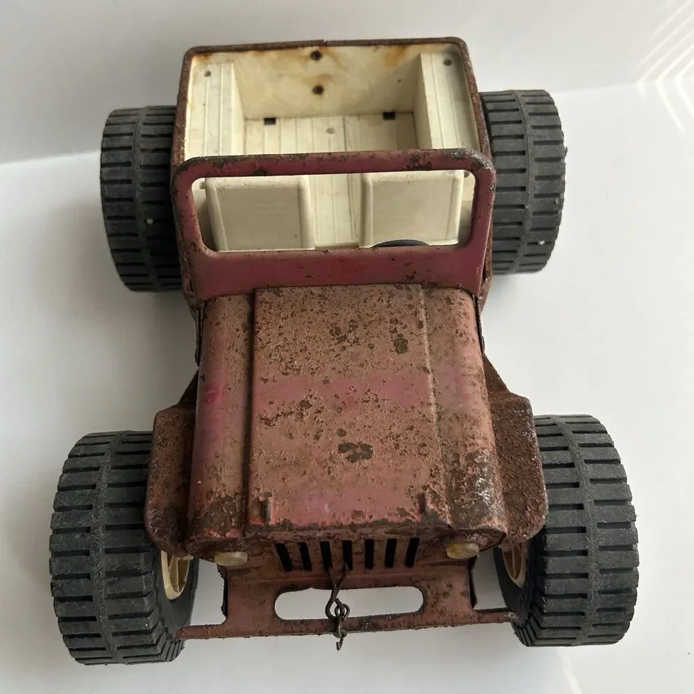 Tonka Jeep Dune Buggy Vintage 1960s/70s Pressed Steel Car Red Jeep